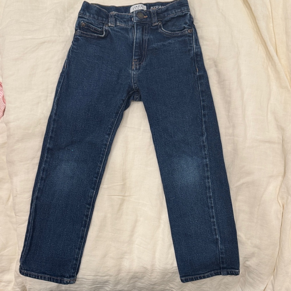 Jack Denim Midnight Blue Straight Jeans Kids Size 5